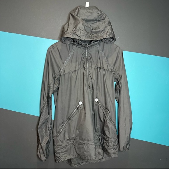 lululemon athletica Black Windbreaker Jacket size 8 - Picture 5 of 10